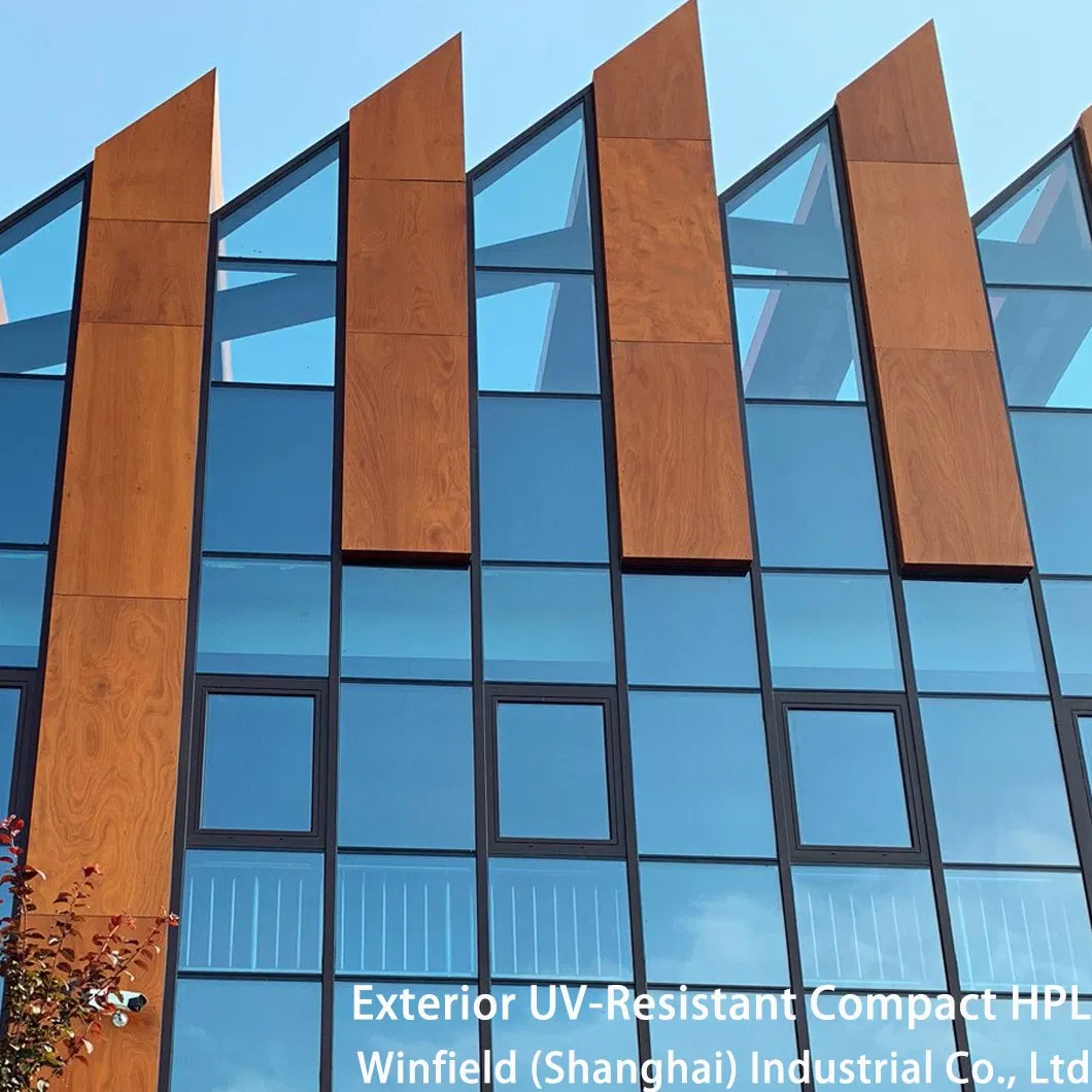 Exterior HPL Anti UV Wall Panel Laminate Sheet for Outdoor Wall Cladding