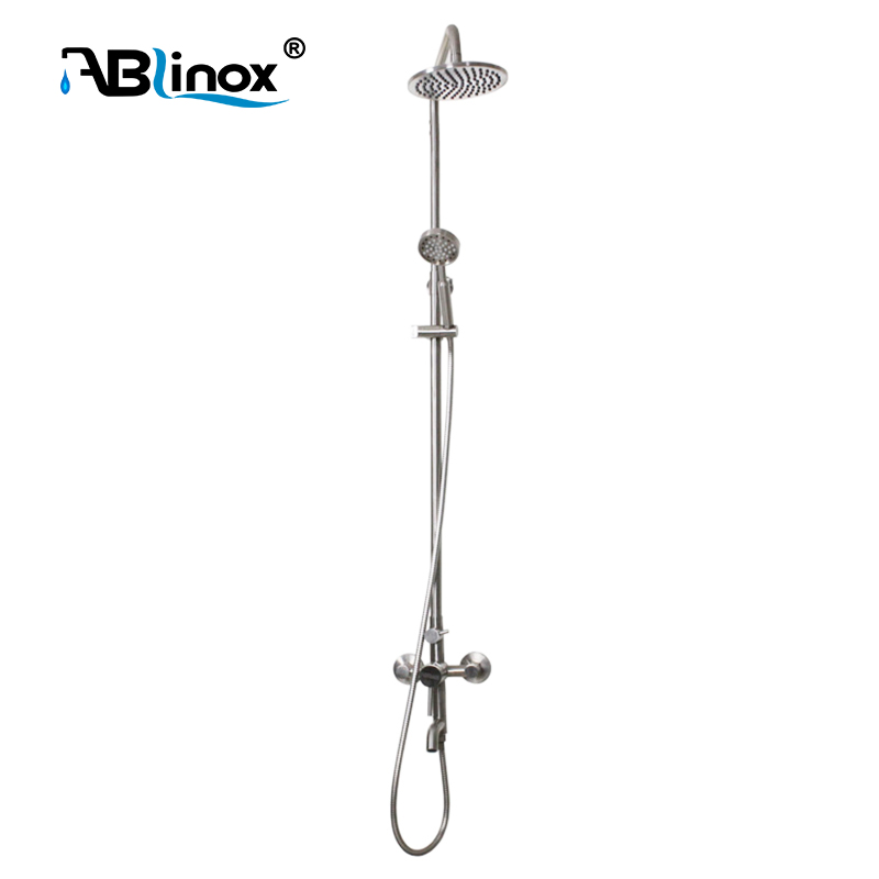 Душевая система с дождевой лейкой из нержавеющей стали 304