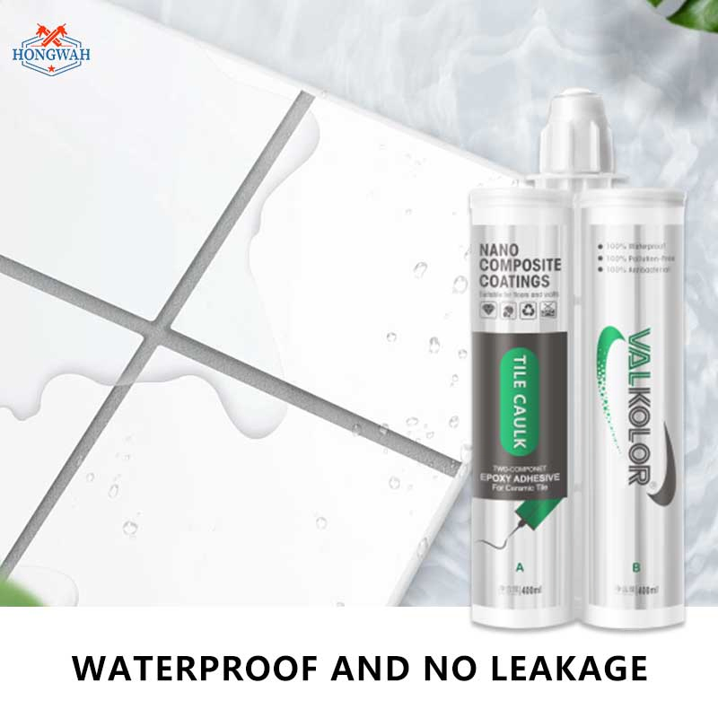 Waterproof Tile Caulking Agent Nanocomposite Environmentally Friendly Material Odorless Low Voc Caulking Epoxy Resin Caulking Agent