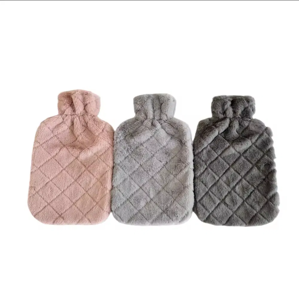 Popular Selling Cover Plush Cover Hand Warmer Hot Water Bottle