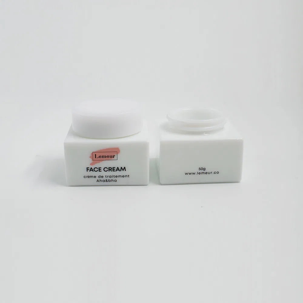 Custom Cosmetic Packaging Glass Jar Skin Care Bottle