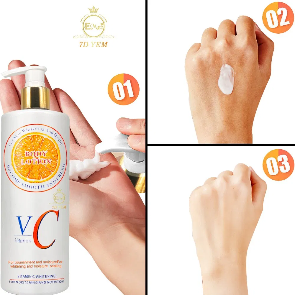Wholesale Glutathione Brightening Skin Vitamin C Gentle Whitening Body Lotion