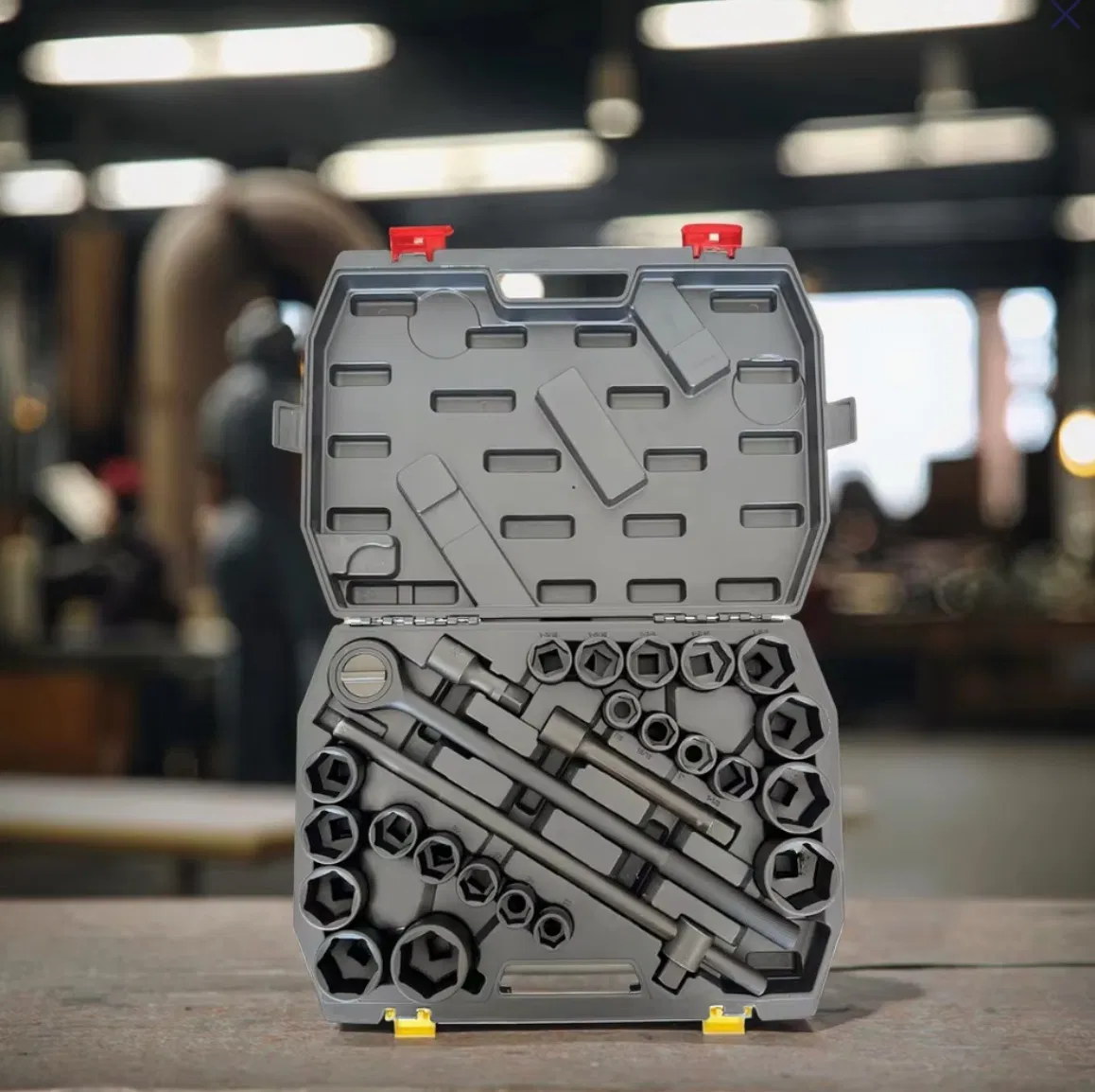 Набор ударных головок 26PCS, 3/4 дюйма, SAE и метрические