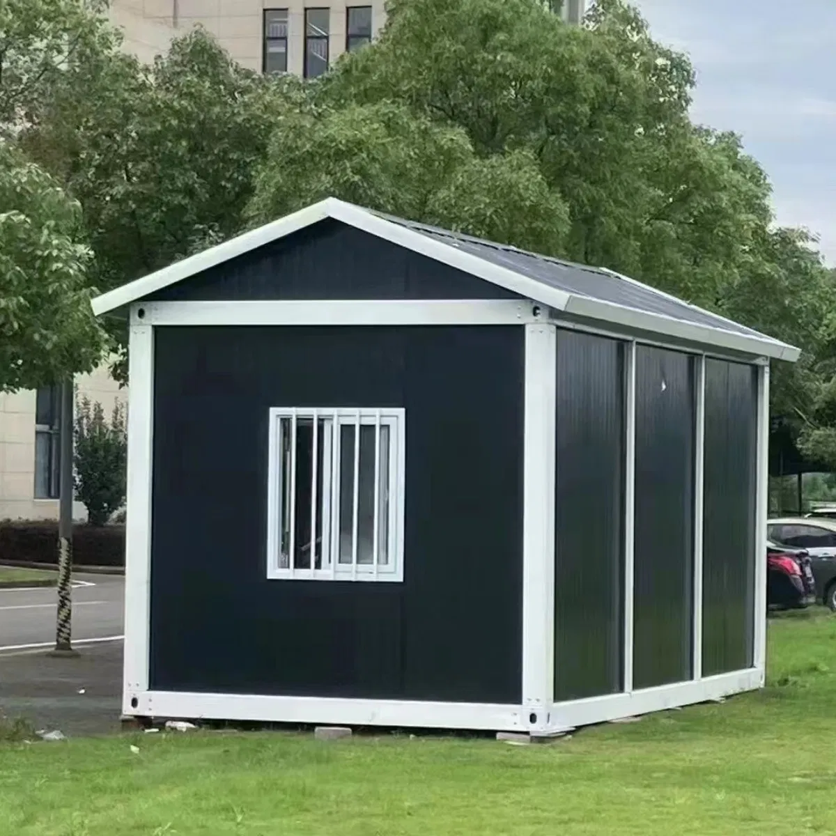 Tesite Fast Assemble Prefab Foldable Warehouse Hotel Temporary Offices Cabin