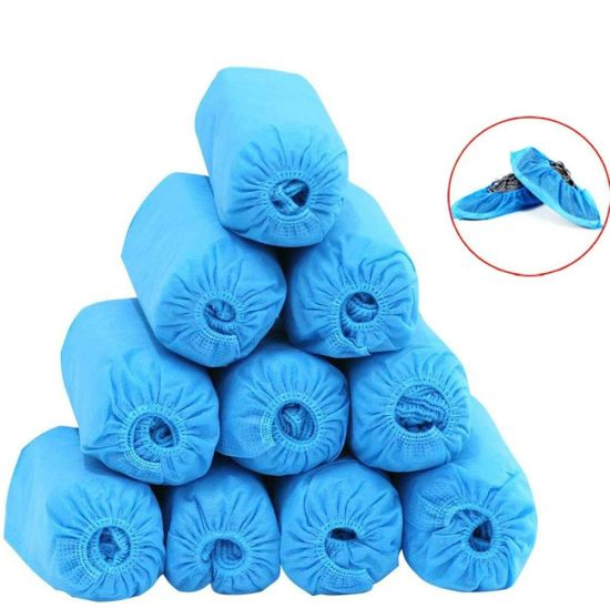 Shoe Cover Disposable CPE Shoe Covers, Machine Made Factory Good Cheap Price Manufacturer