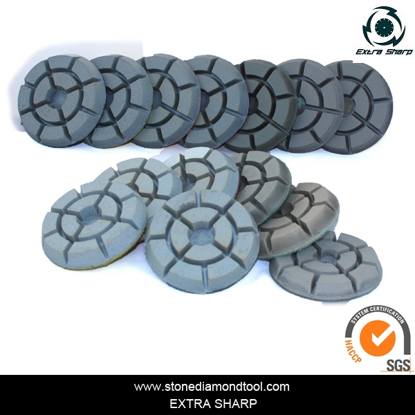 Resin Bond Abrasive Concrete Polishing Pad for Dry