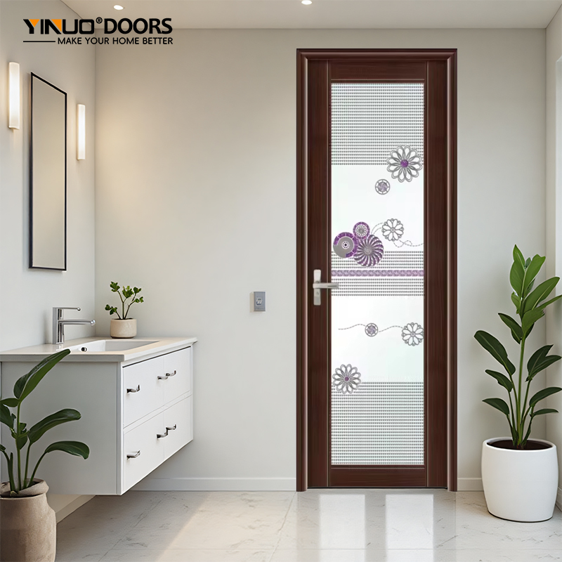 Luxury Frameless Sliding Shower Door with 304 Stainless Steel Hardware.