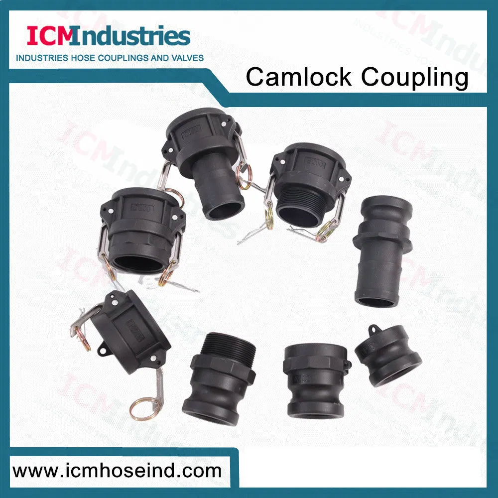 Poly Propylene Cam Lock Cam & Groove Fittings