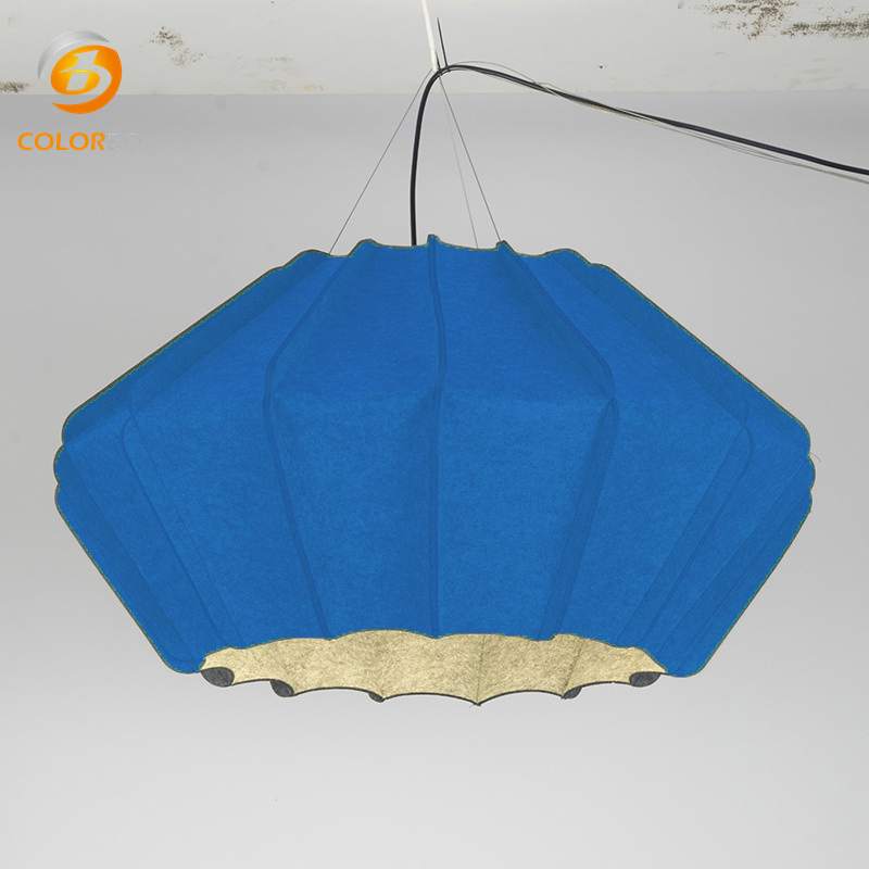 High performance B1 CE Certified Wall Hanging Lights Ceiling Felt Lampshade