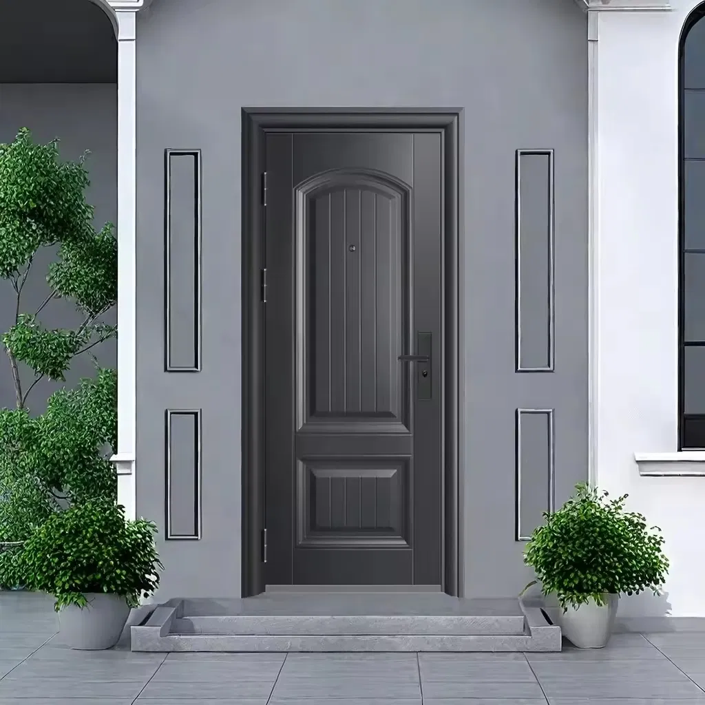 Стальная пуленепробиваемая входная дверь