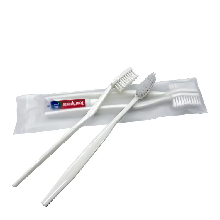 Disposable Hotel Amenities Dental Kit Hotel Toothbrush with Toothpaste