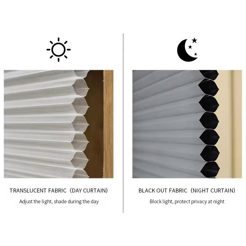 Motorized Blind Tension Holding Top Down Bottom up Electric Blind