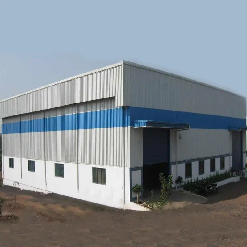 OEM Prefabricated Steel Construction Light Steel Structure Warehouse High-Quality OEM Steel Construction Warehouse for Industrial Use