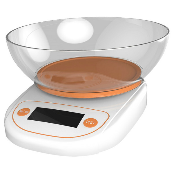 Кухонные весы XINFU HK122BB-G с чашей, 5 кг