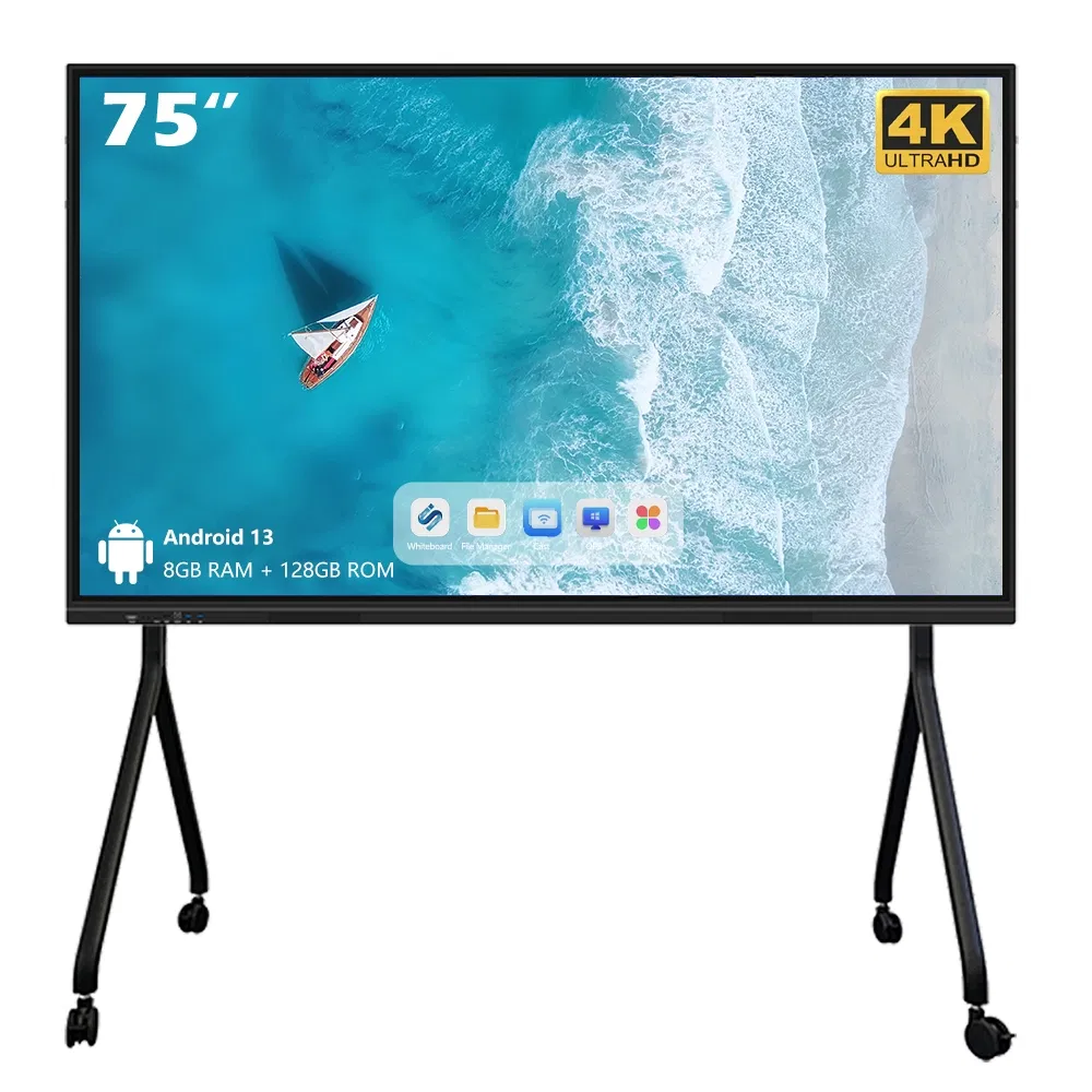 USB Interface Expansion Built-in Microphone Herringbone Bracket All-in-One Integrated Touch Interactive Whiteboard