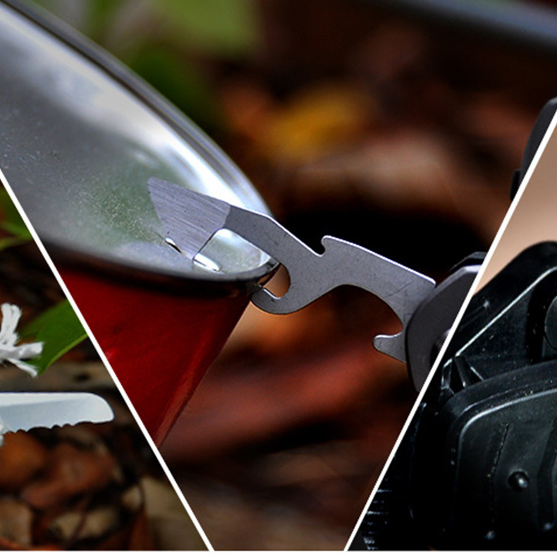 Hot Selling 12 In1 Stainless Steel Blade Outdoor Survival Rescue Pliers Camping Multitool Pliers with Safety Locking