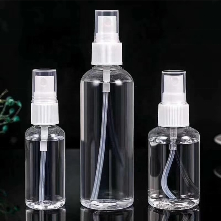 Factory Price OEM Square Trigger Plastic Spray Bottle 50ml 70ml 100ml Packaging