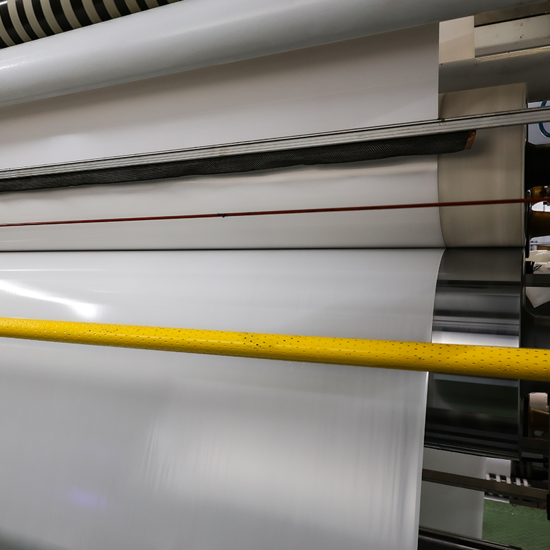 Excellent Quality Glossy White PE Film Self Adhesive Sticker Labels Roll Material