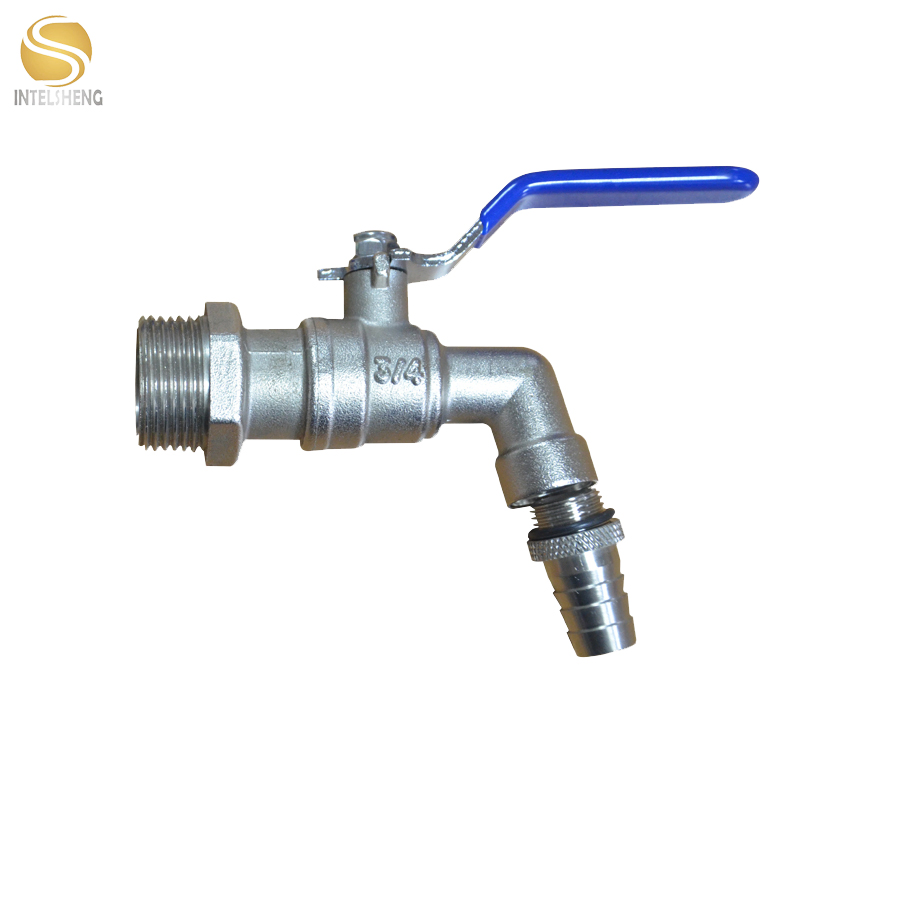 Pn16 Brass Chromed Bib Cock Ball Valve