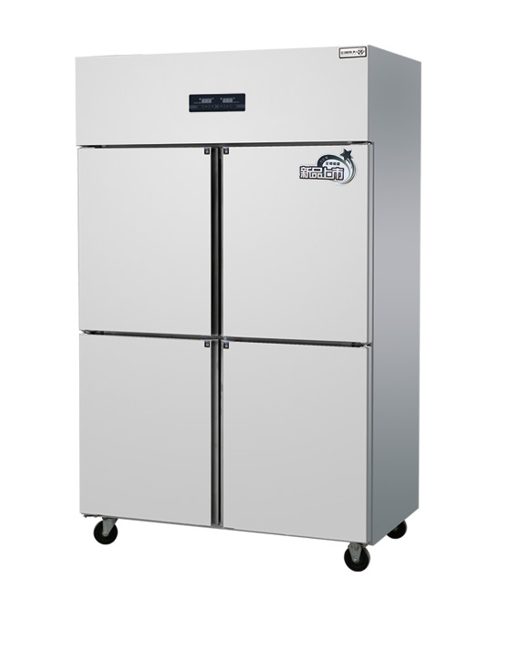 Customisable Stainless Steel Door and Glass Door Fridge Dual Temperature