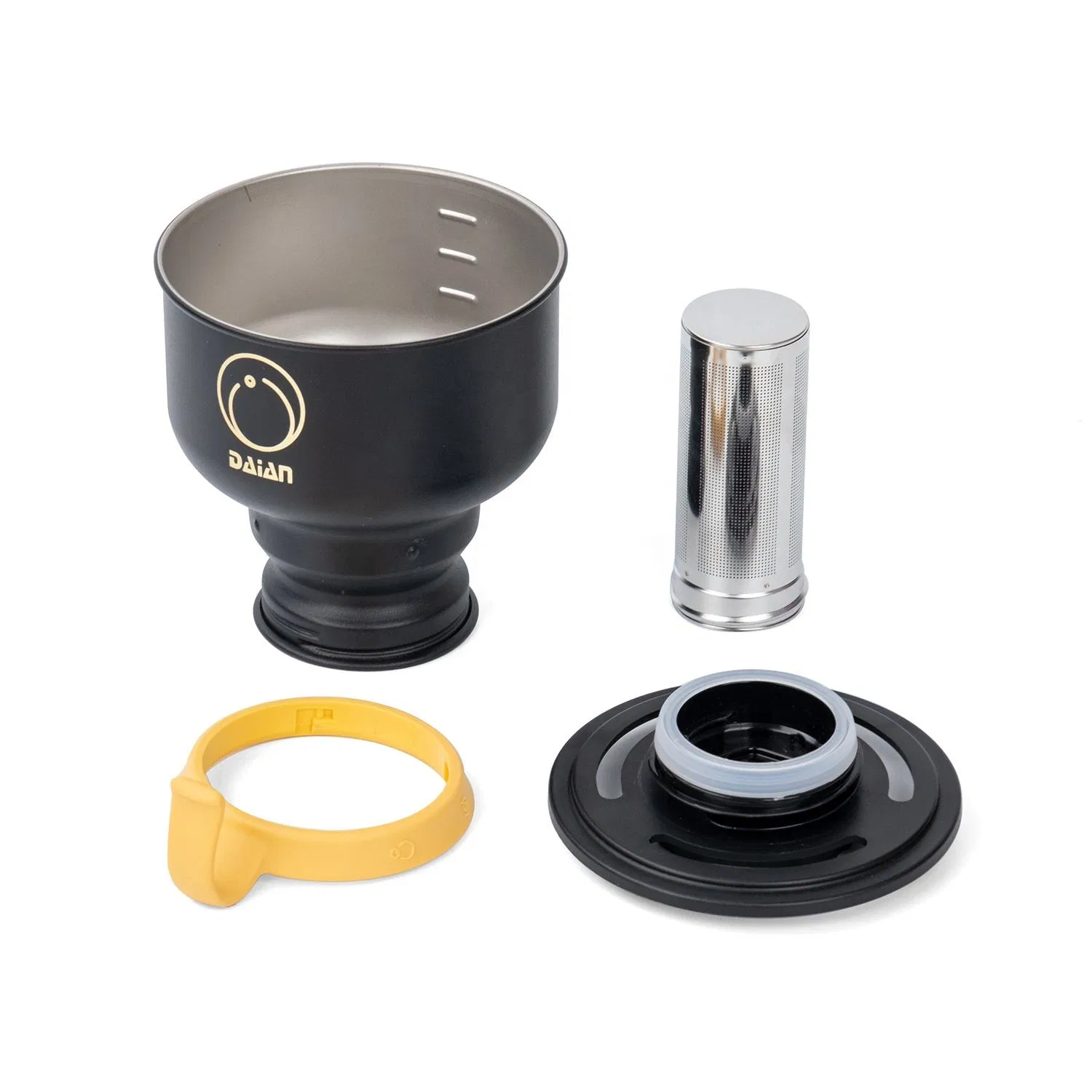 New Arrival Custom Logo Stainless Steel Coffee Filter Outdoor Camping Pour Over Coffee Set