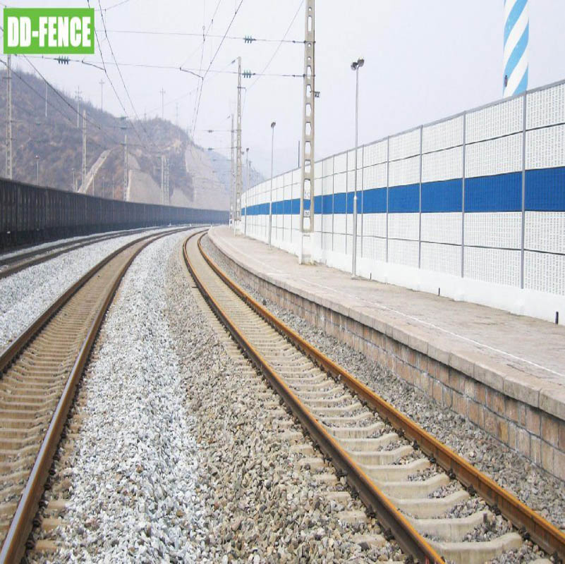 Road Noise Barrier Sound Proof Wall Isolation Residential Noise Reduction Outdoor Highway Sound Absorbing Barrier for Malaysia