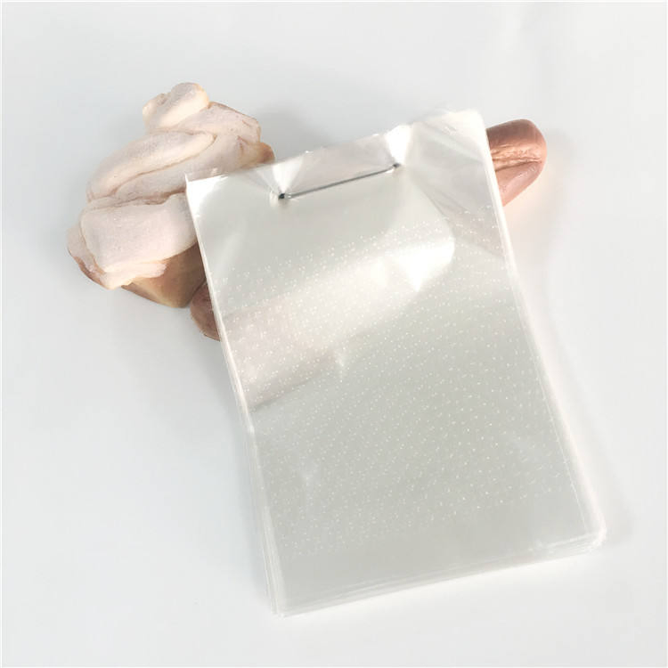 Transparent Baked Bread Toast Plastic Packaging Bag