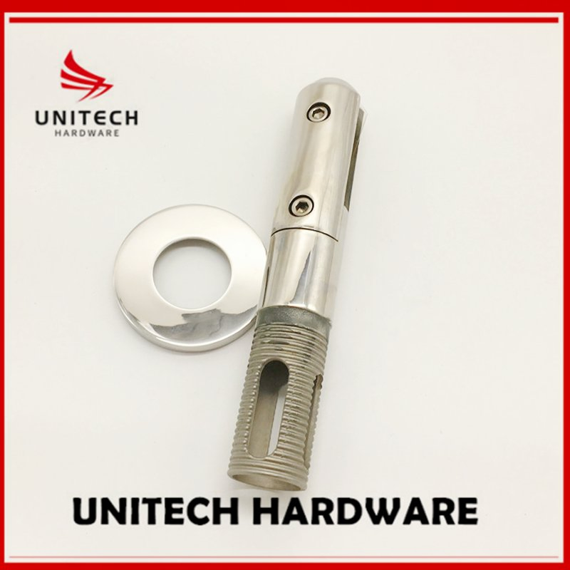 SS2205 Ccore Drill Glass Handrail Clamp Balustrades Spigots Wall Support Fitting