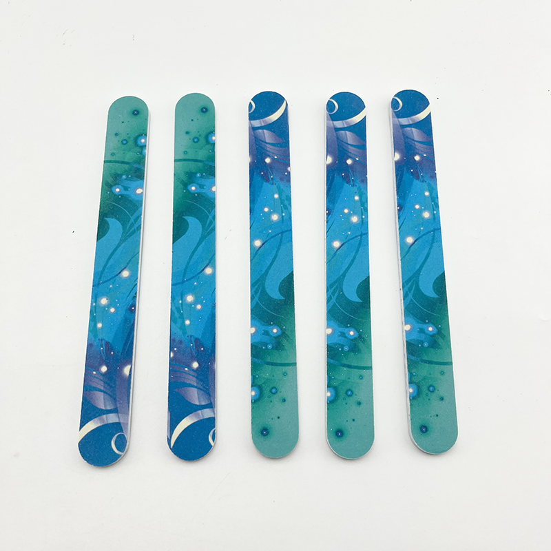 Double Sided Printed EVA Nail File Manicure Accessories Manicure Nail File