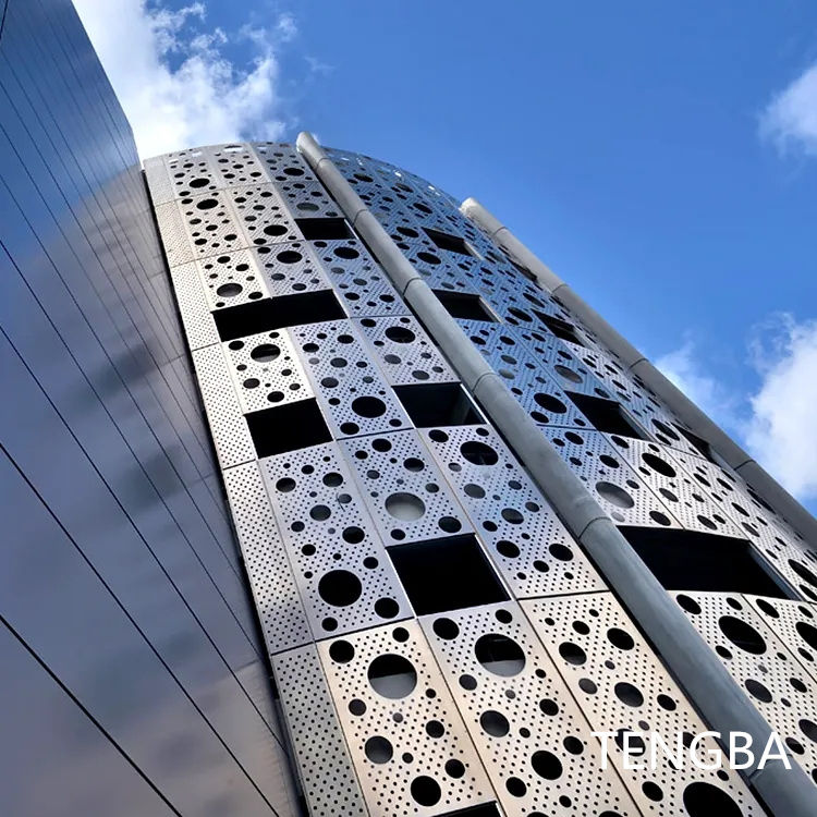 Best Factory Price Carved Perforated Aluminum Wall Panels for Decorative Metal Building Curtain Wall