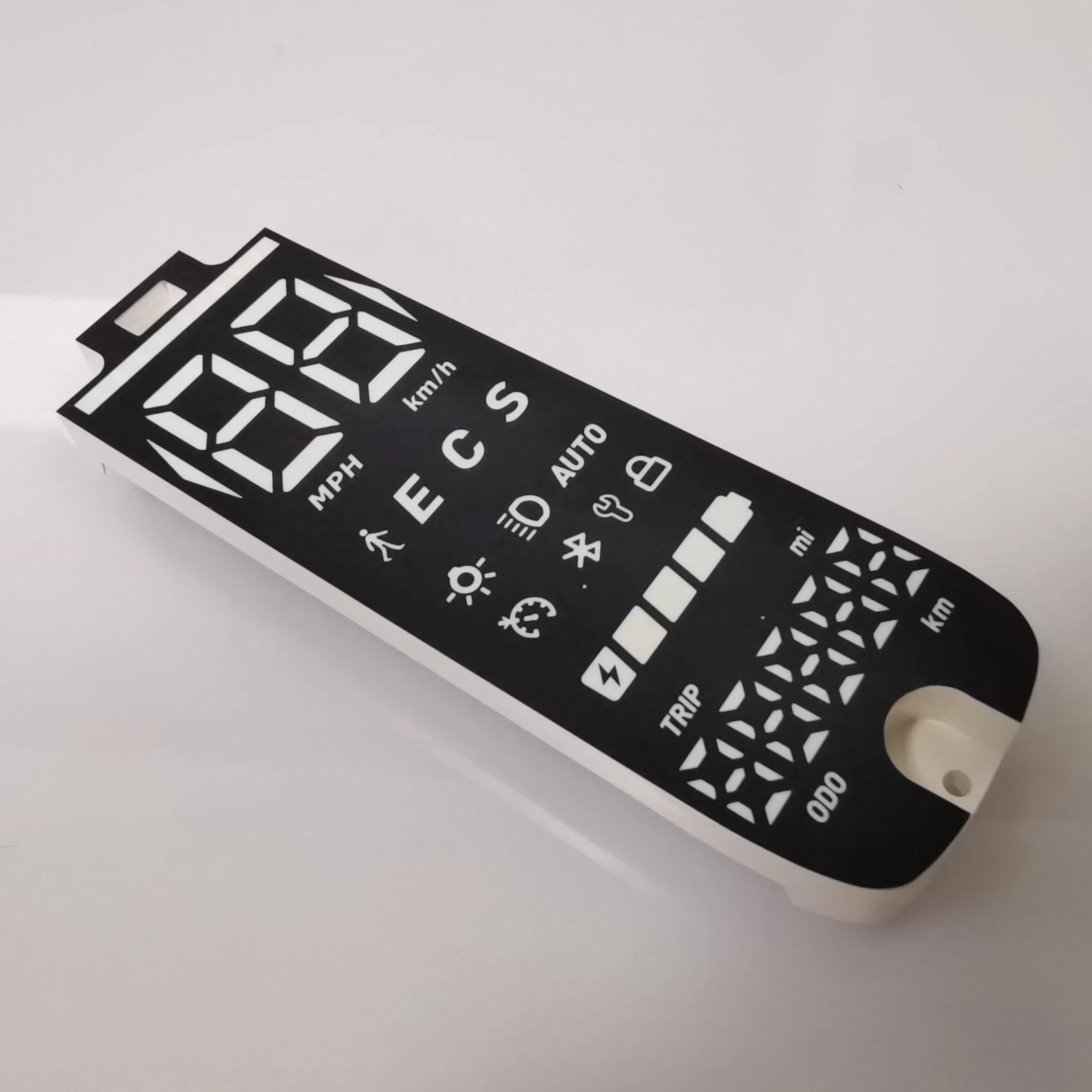 Bright White/Blue Custom 7 Segment LED Displays with IC for Electric Scooter