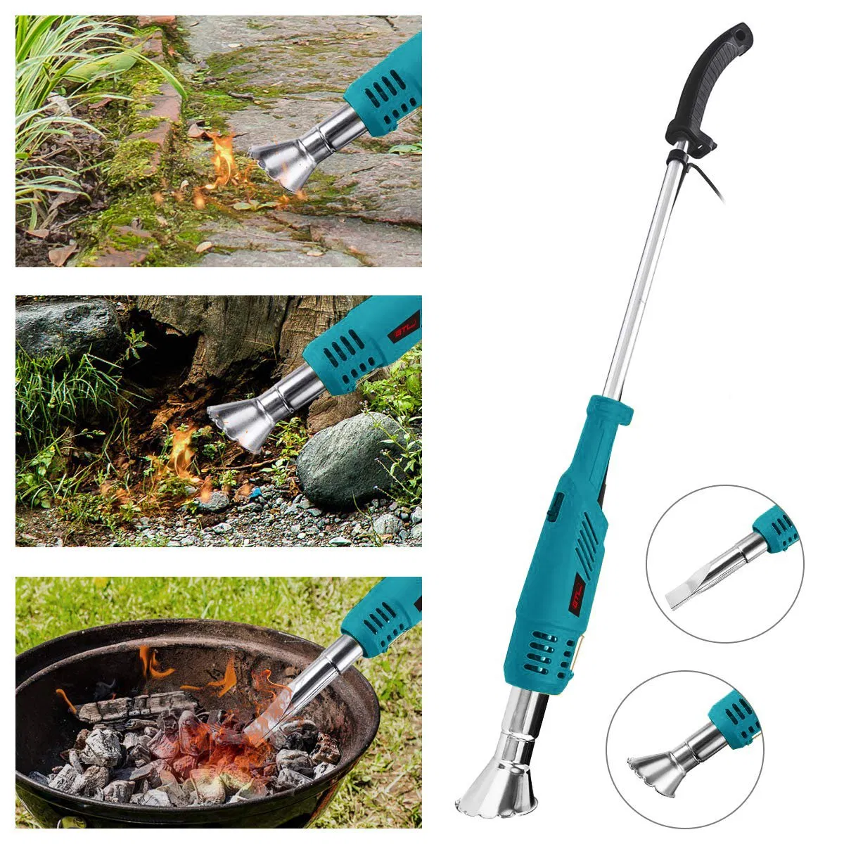 Electric Power Tools 2000W Grass Cutter/Cutting Machine Adjustable Temperature Hot Air Gun (HG019-B)