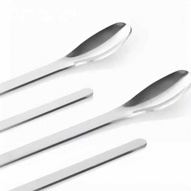 Powder Measuring Spoons Laboratory Steel Medicine Spoon Sampling Spoon