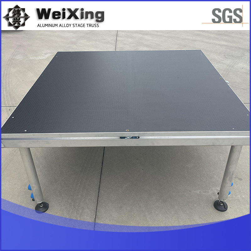 Customized Stage Podium Easy Install Aluminum Frame Height Adjustable Stage/Podium Concert Stage Platform