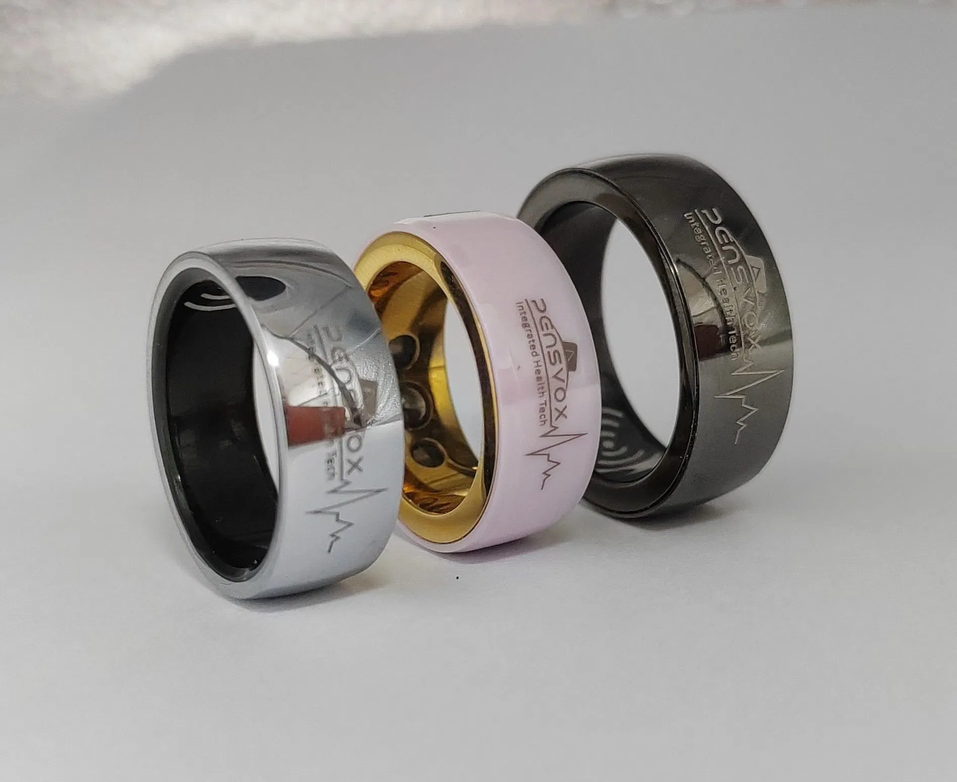 Умное кольцо для здоровья с зарядкой от солнца и Bluetooth