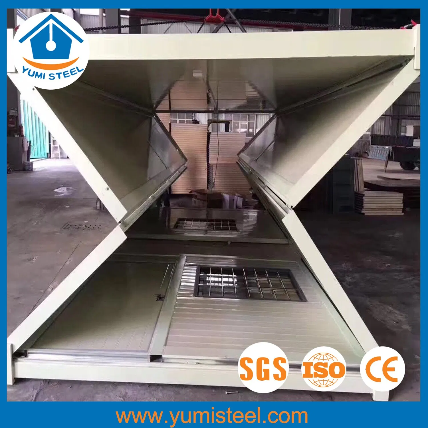 20FT Easy Assembly Modular Movable Container House for Workers/Refugee/Toilet/Kitchen/Office