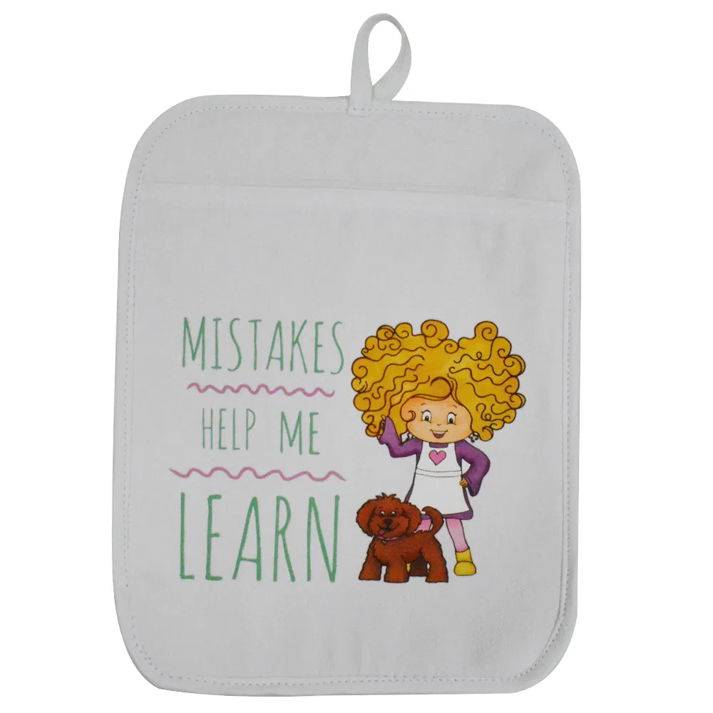 Custom Logo Potholder Kitchen Cooking Pot Holder Custom White Potholders