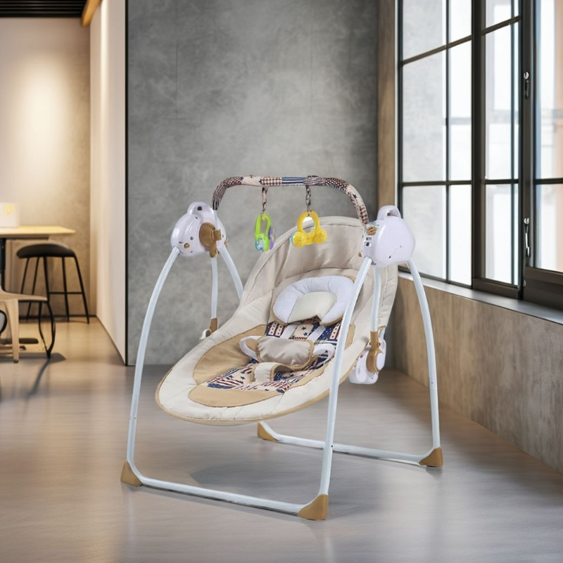 New Product Musical Safety Automati Sleeping Electric Baby Rocking Chair
