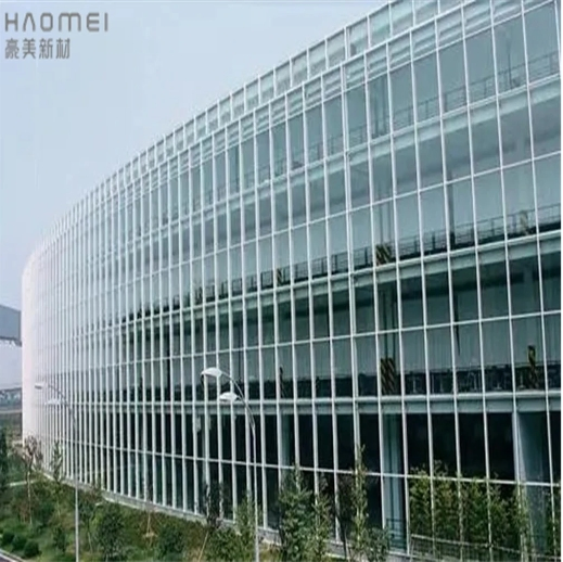 Exterior Glass Wall Topbright Skyscraper Building Insulated Glass Curtain Wall Aluminum Profiles
