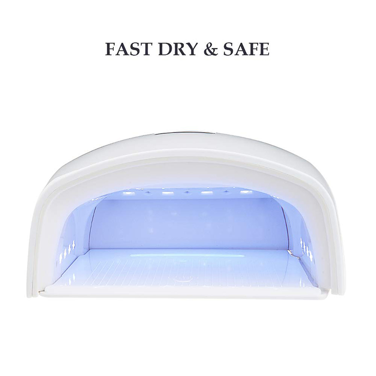 Cordless Nail Dryer UV LED Nail Lamp with Display Auto Sensor