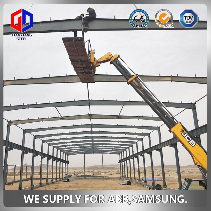Glass Wall Curtain High Quality Steel Structure Buildings for Office