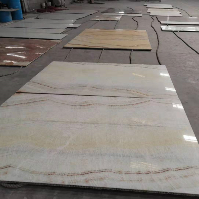 Lightweight & High Strength Stone Honeycomb Panel with Recycled Content for Green Building LEED Project Certification Support