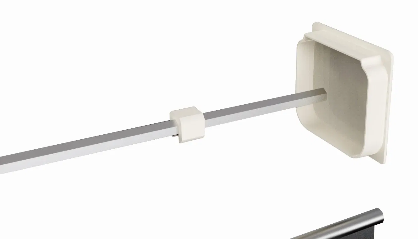 Venetian Blinds V50 POM Blinds Solid Motorized Wood Blinds