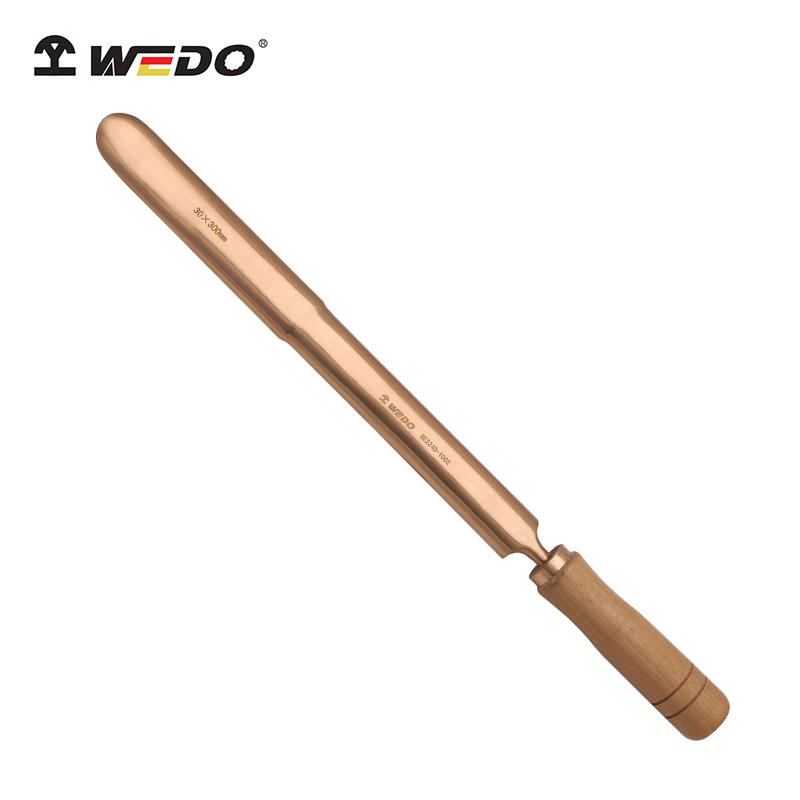 Wedo Professional Non Sparking Tool Beryllium Copper Half Round Scraper