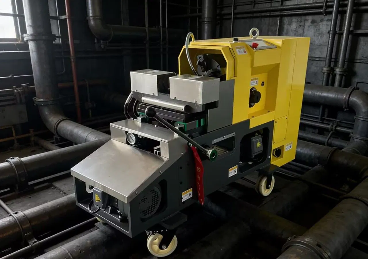 Efficient Threading Machine 8 7kw Power Item No: DN15-65/DN14-100