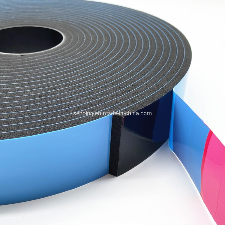 Close Cell PVC Glazing Strip Single Double Side Structural Spacer Foam Tape