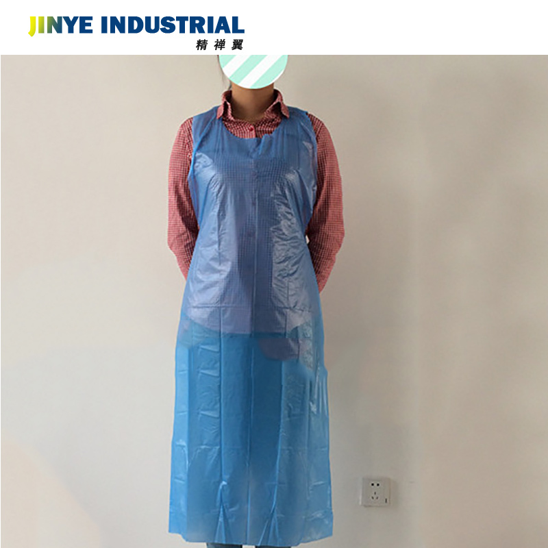 Customized Disposable Plastic Aprons Waterproof Medical /Kitchen Apron PE Apron