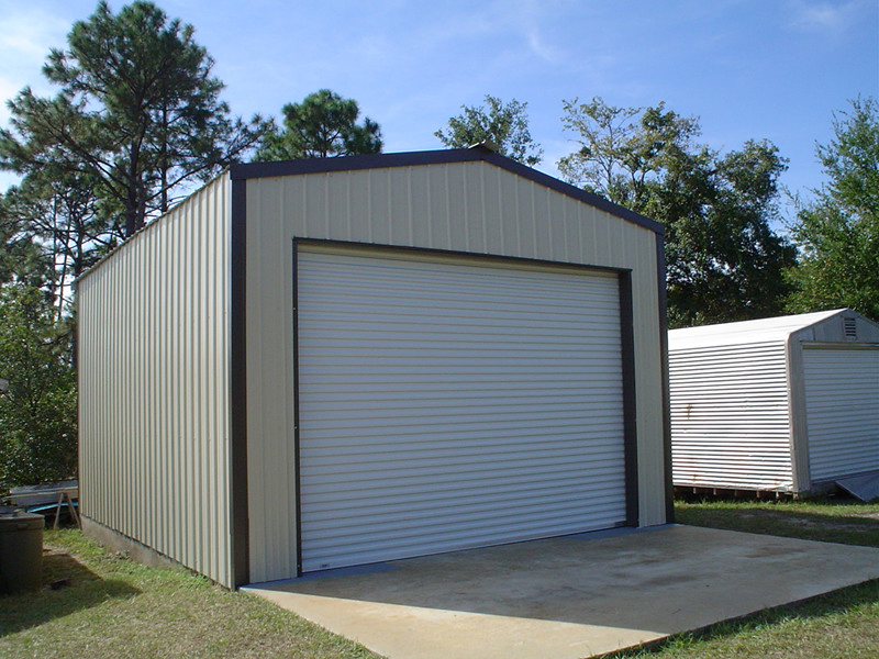 Pre-Engineered Prefabricated Light Steel Structure Building Garage (KXD-120)