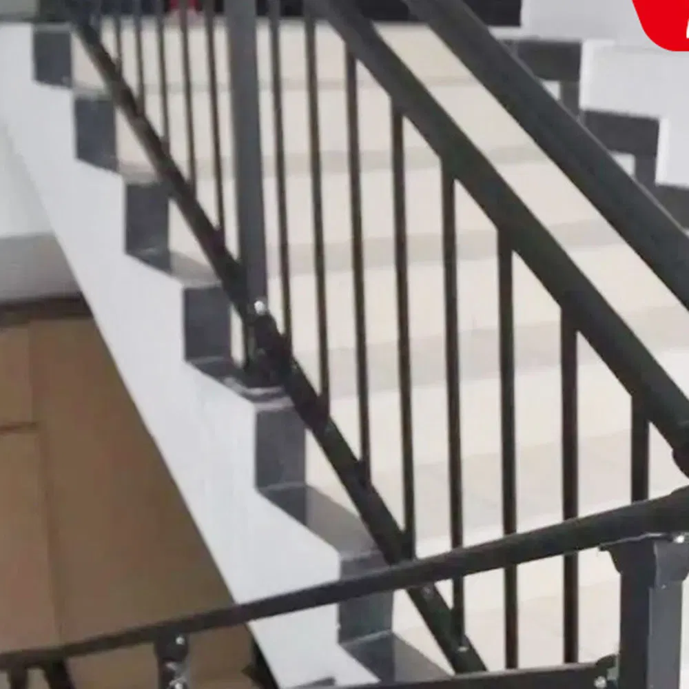 Hot Sale Staircase Guardrail Construction Floor Hallway Iron Fence