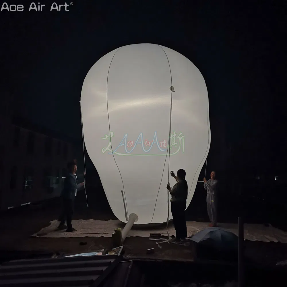 High Quality Inflatable Scary Skull Model Halloween Monster for Decoration or Holiday